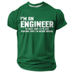 Engineer Never Wrong Save Time Funny Quote Graphic Tee