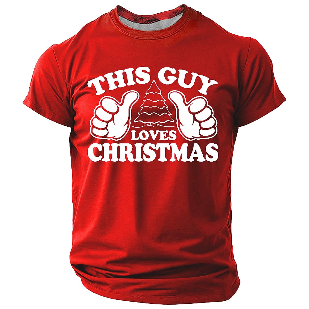 Funny Santa Claus Christmas Holiday Graphic Short Sleeve Tee