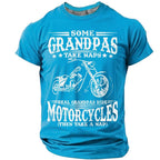 Real Grandpas Ride Choppers Graphic Shirt