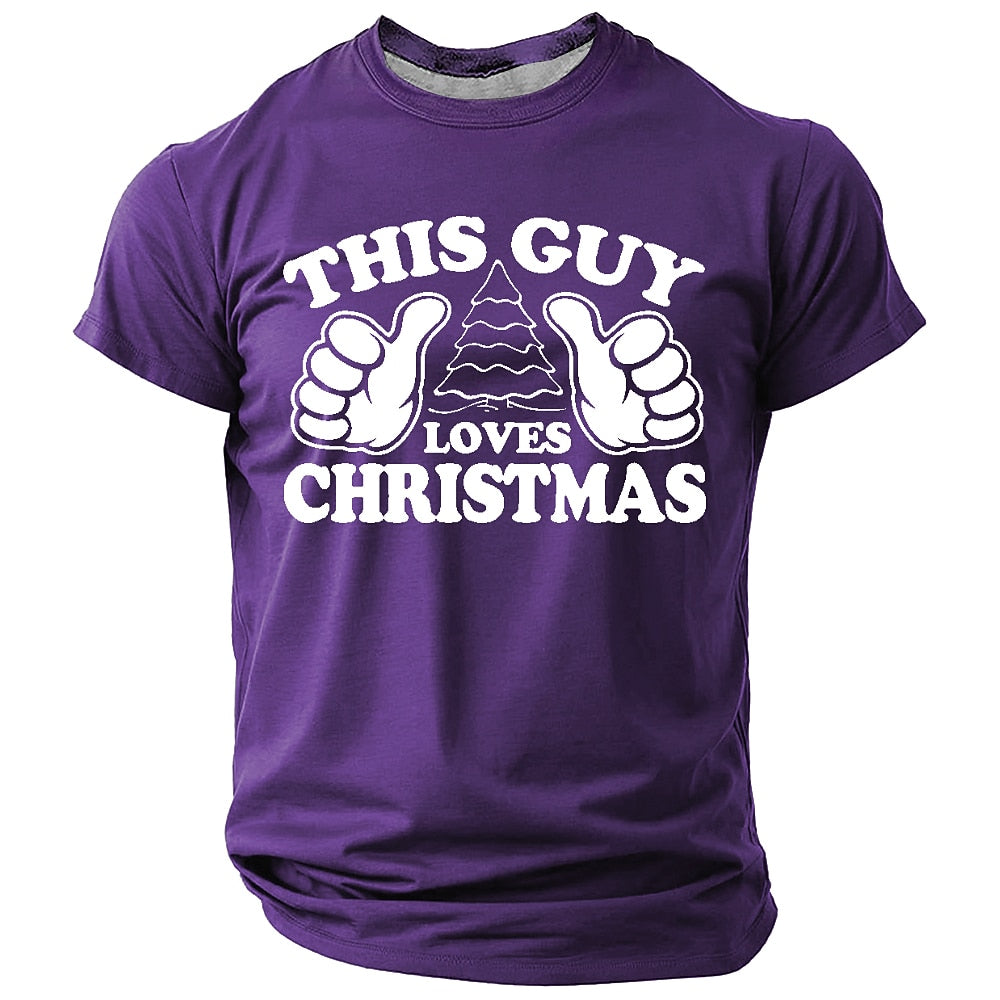 Funny Santa Claus Christmas Holiday Graphic Short Sleeve Tee