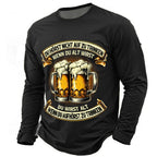 Dont Stop Drinking Stay Young Beer Mugs Graphic Tee