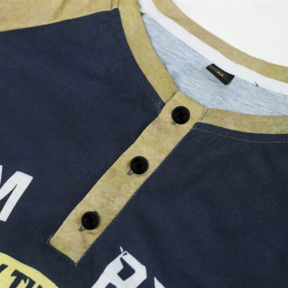 Nothing Beats Being A Grandpa Family Pride Henley Shirt