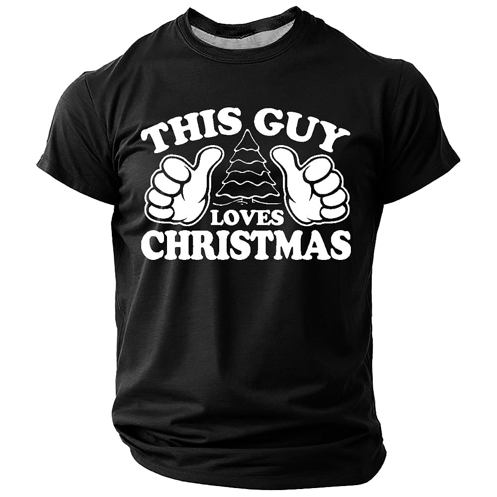 Funny Santa Claus Christmas Holiday Graphic Short Sleeve Tee