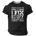 Handyman Fix Stuff Knowledge Graphic Shirt