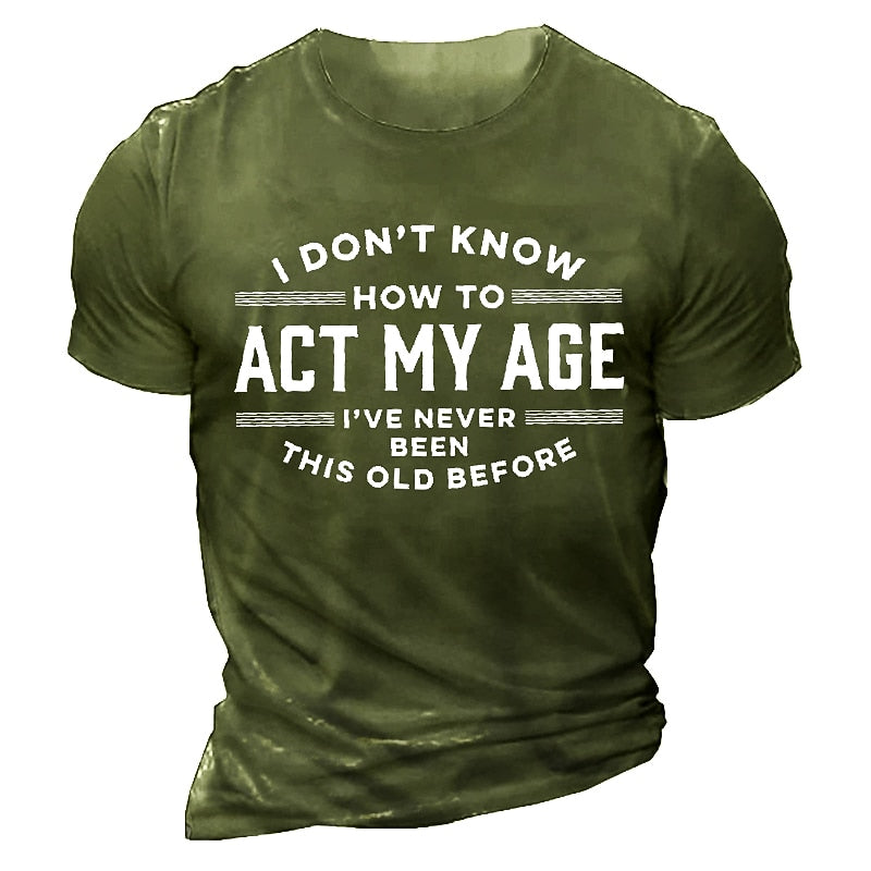 I Don't Know Memory Humor Quote Tee