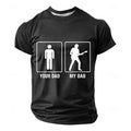 Dad Guitar Player Comparison Graphic Tee
