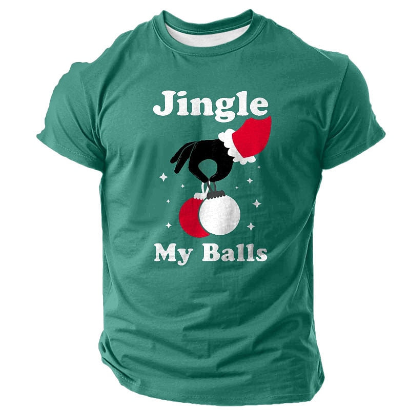 Ugly Christmas Funny Slang Holiday Graphic Short Sleeve Tee