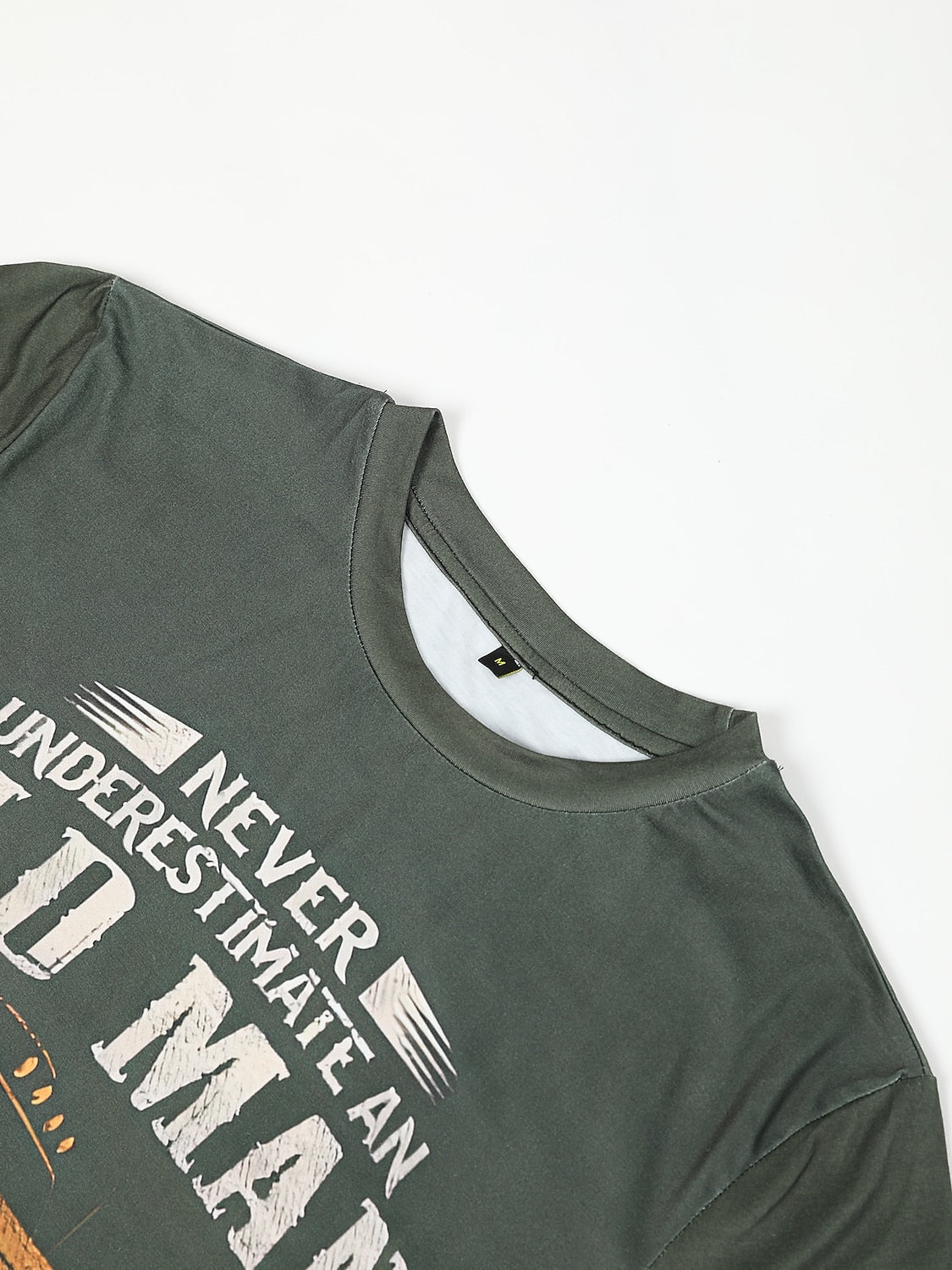 Old Man Jeep Warning Vintage Graphic Tee