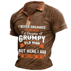 Grumpy Old Man Killin It Funny Aging Graphic Tee