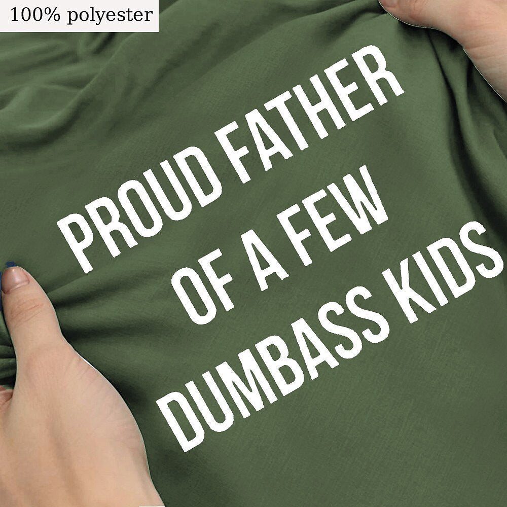 Proud Dad Family Humor Graphic Tee