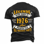 Legendary Birth Year Vintage Graphic Shirt