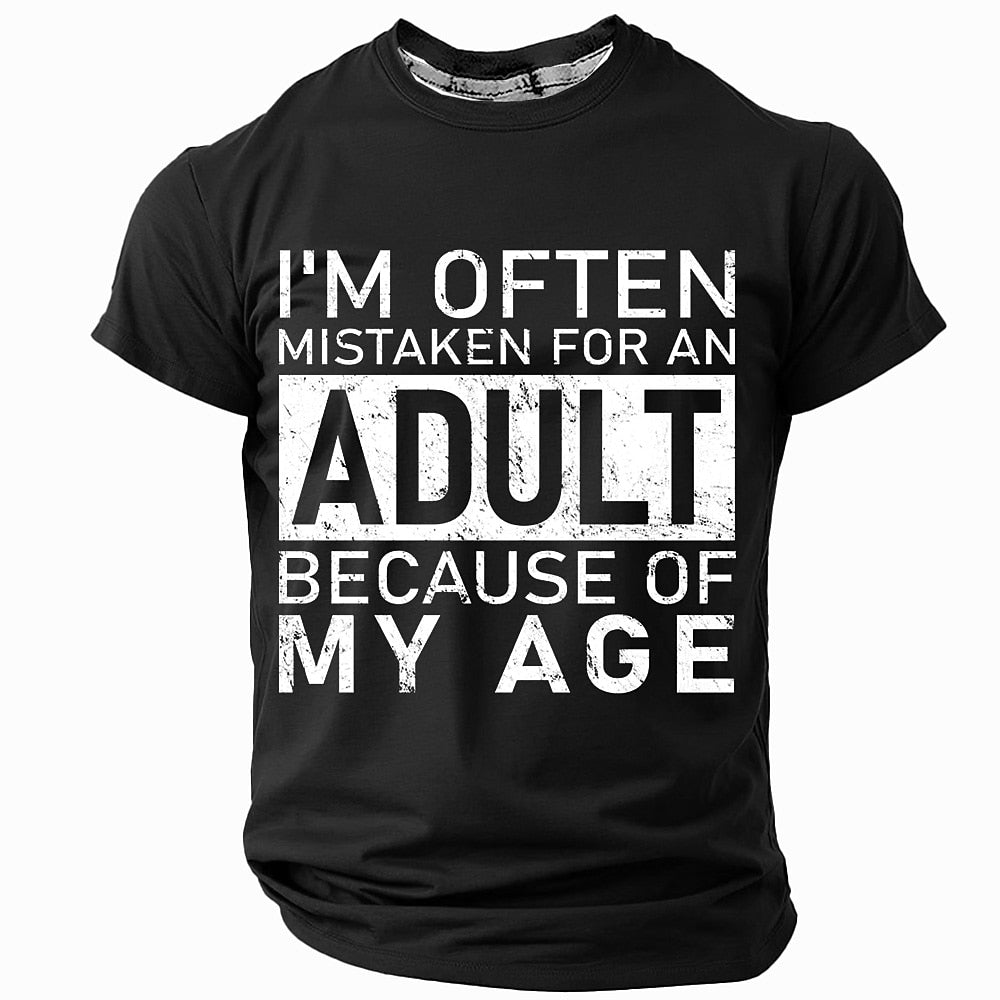 Classic Dad Humor Statement Tee Tee