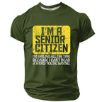 Senior Style Humor Graphic Shirt Tee