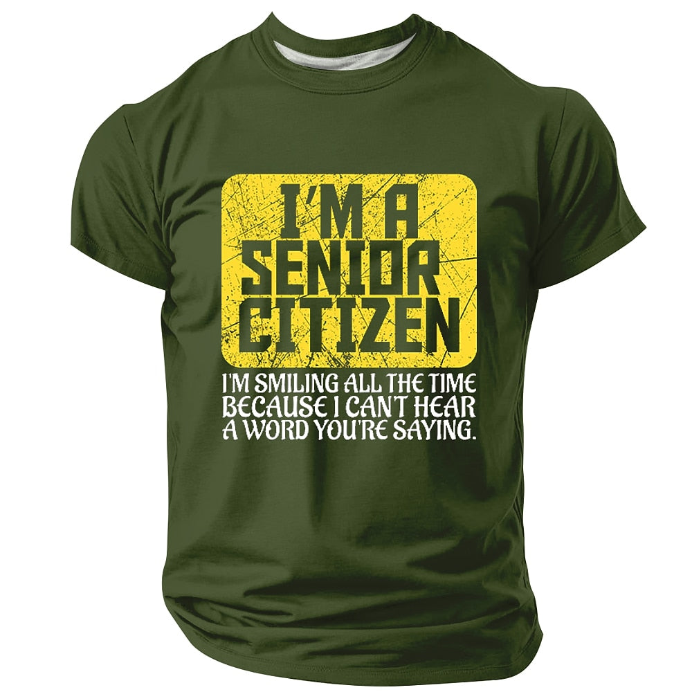 Senior Style Humor Graphic Shirt Tee