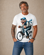 Legendary Old Man Cycling Graphic Tee