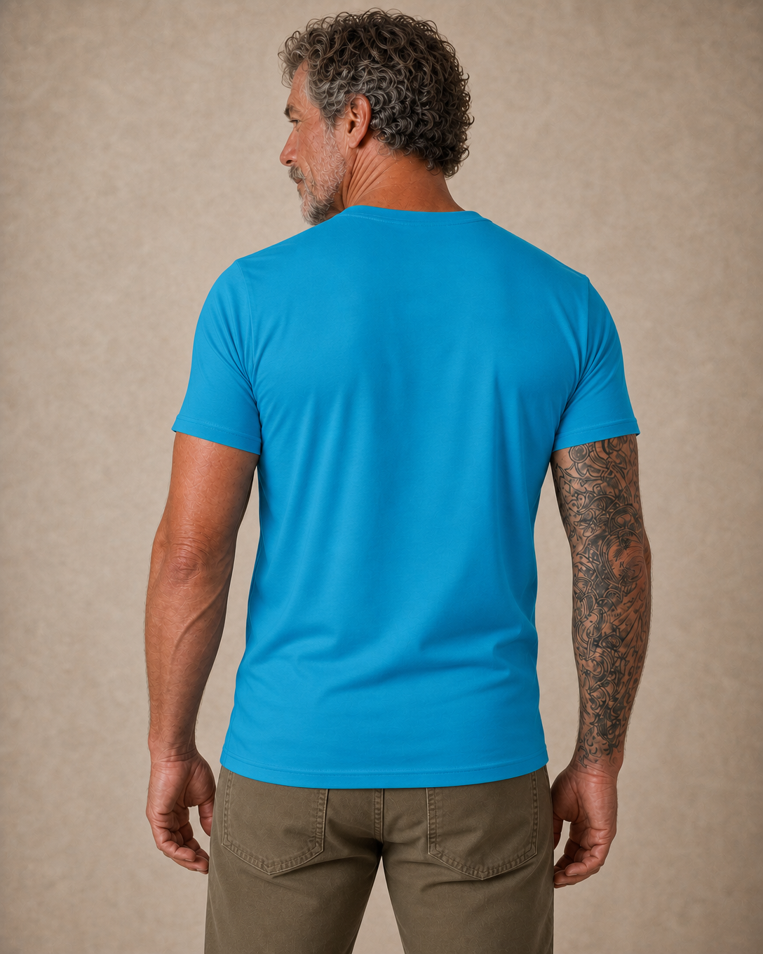 Legendary Old Man Fishing Graphic Tee