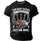Guitar Player Needs Just One More Funny Graphic Tee
