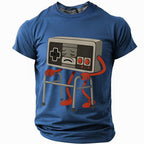Retro Gaming Controller Walker Funny Old Gamer Graphic Tee