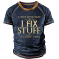 Dad Fixes Stuff Knows Things Vintage Shirt