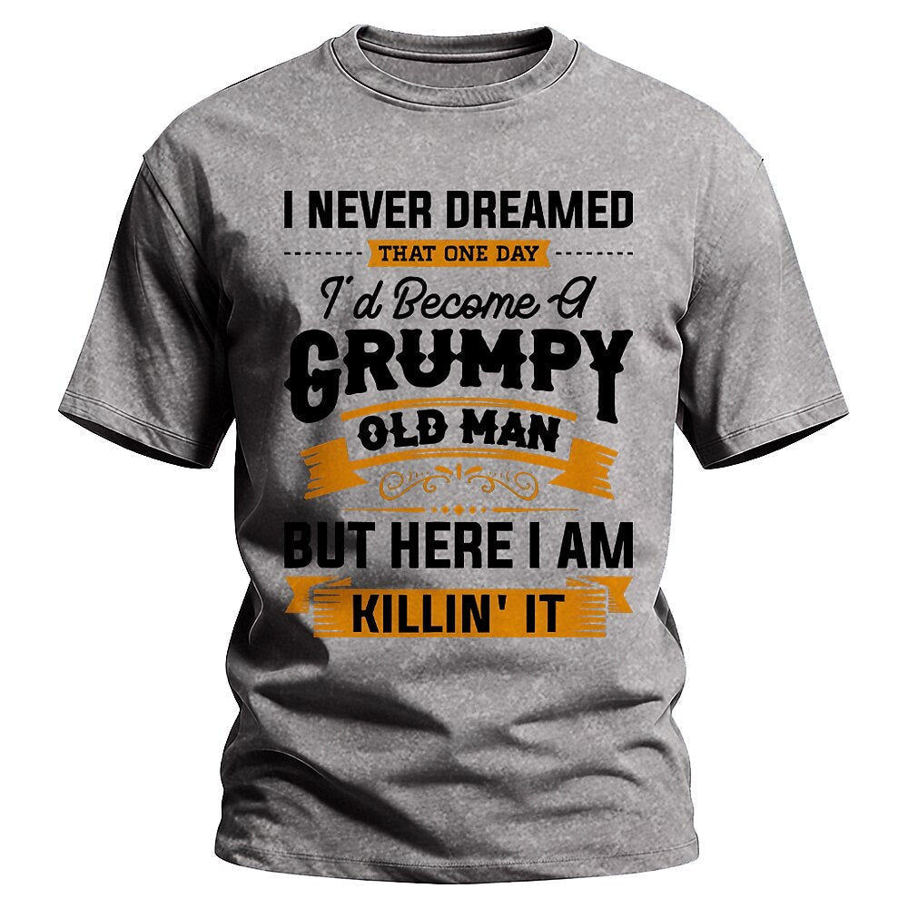 Cranky Terrible Sixties Funny Graphic Tee