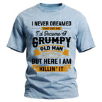 Cranky Terrible Sixties Funny Graphic Tee