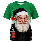 Santa Claus Christmas Outdoor Party Cool Daily Graphic Tee