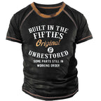 Built In Fifties Original Unrestored Funny Aging Graphic Tee