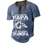 Called Papa Too Cool To Be Grandpa Graphic Tee