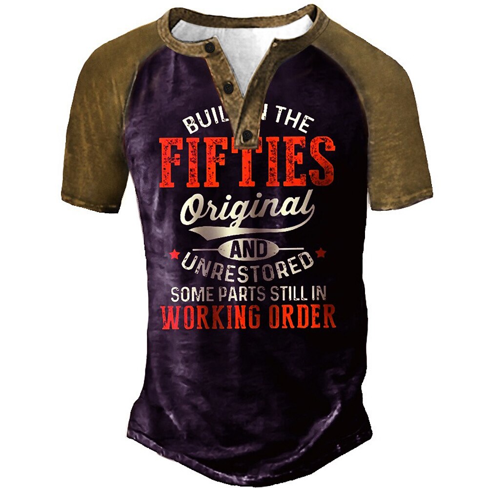 Built In Fifties Original Unrestored Funny Aging Graphic Tee