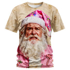 Santa Claus Christmas Outdoor Party Cool Daily Graphic Tee