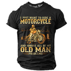 Ignore Problems Ride Motorcycle Graphic Tee