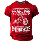 Real Grandpas Ride Choppers Graphic Shirt