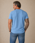 Old Man Riding Bike Bicycle Graphic Print Tee