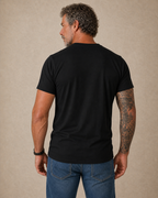 Old Men Cycling Nap Cartoon Graphic Tee