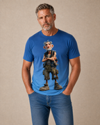 Ombre Old Man Graphic Legendary Print Tee
