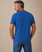 Ombre Old Man Graphic Legendary Print Tee