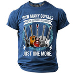 Guitar Player Needs Just One More Funny Graphic Tee