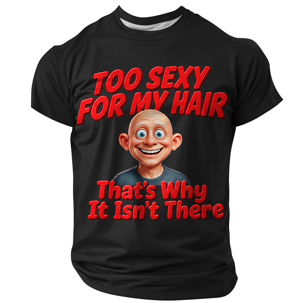 Old Man Character Funny Aging Graphic Everyday Street Tee