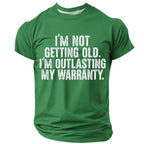 Funny Aging Humor Age Quote Print Tee Shirt