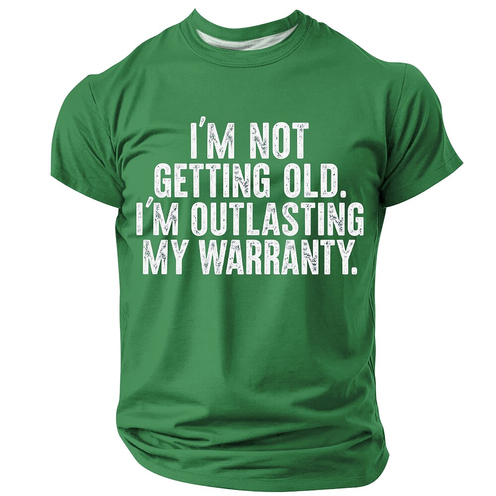 Funny Aging Humor Age Quote Print Tee Shirt