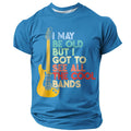 Cool Bands Vintage Guitar Graphic Tee