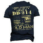 Patriotic Veteran 250th Anniversary American Graphic Short Sleeve Tee