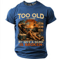 Vintage Too Old Careless Humor Graphic Tee