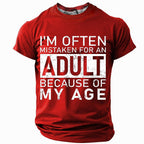 Classic Dad Humor Statement Tee Tee