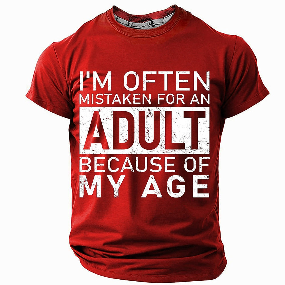 Classic Dad Humor Statement Tee Tee