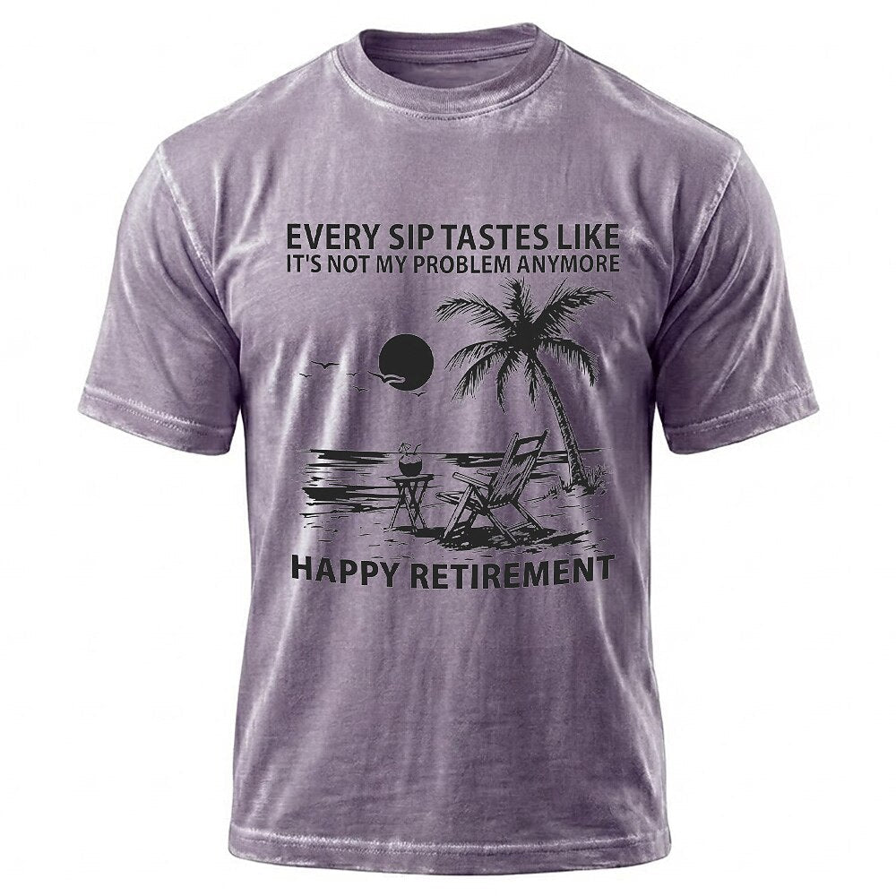 Retirement Sips Not My Problem Graphic