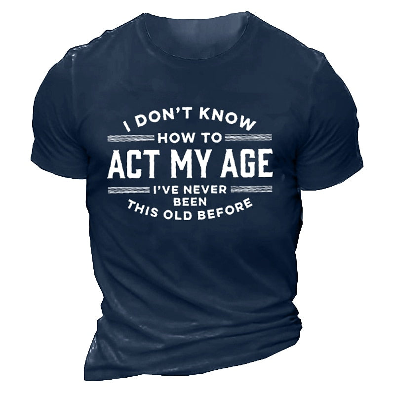 I Don't Know Memory Humor Quote Tee