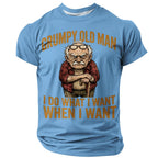 Old Man Legend Funny Aging Graphic Daily Street Tee