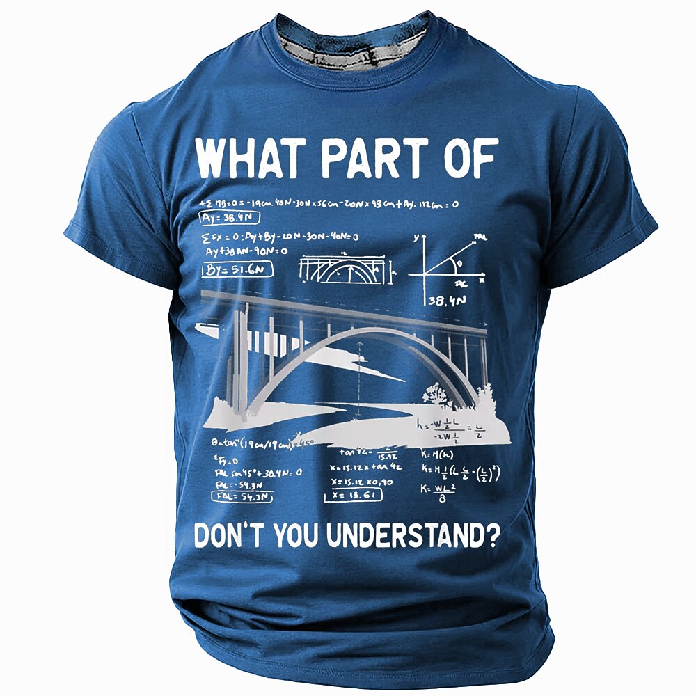 Engineer Math Question Humor Graphic Tee