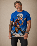 Rock & Roll Inspired Style Guitar Music Tee